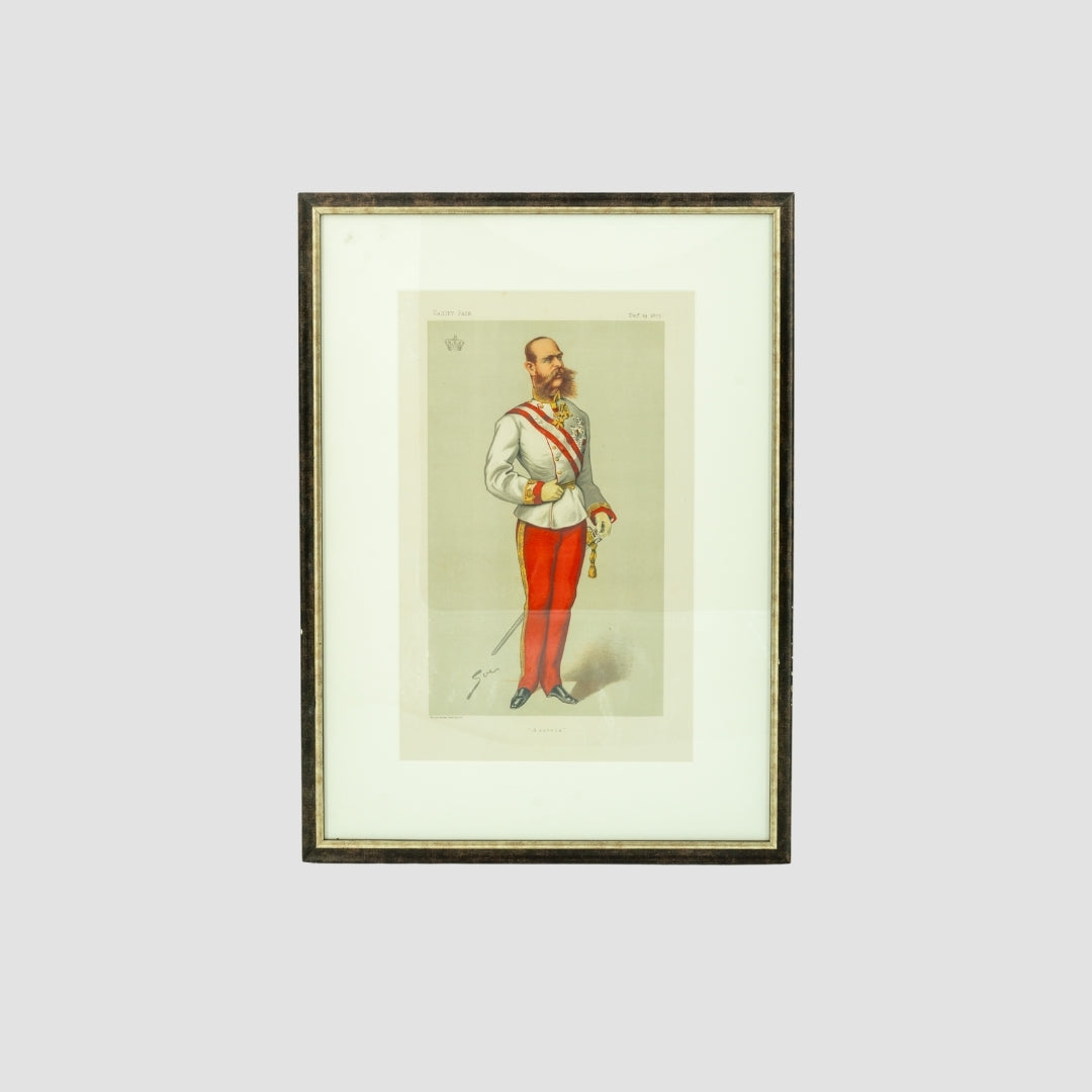 The Statesman in Scarlet Art
