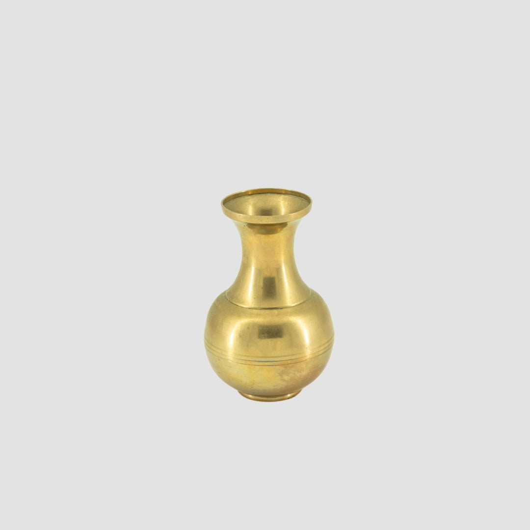 Petite Brass Vase