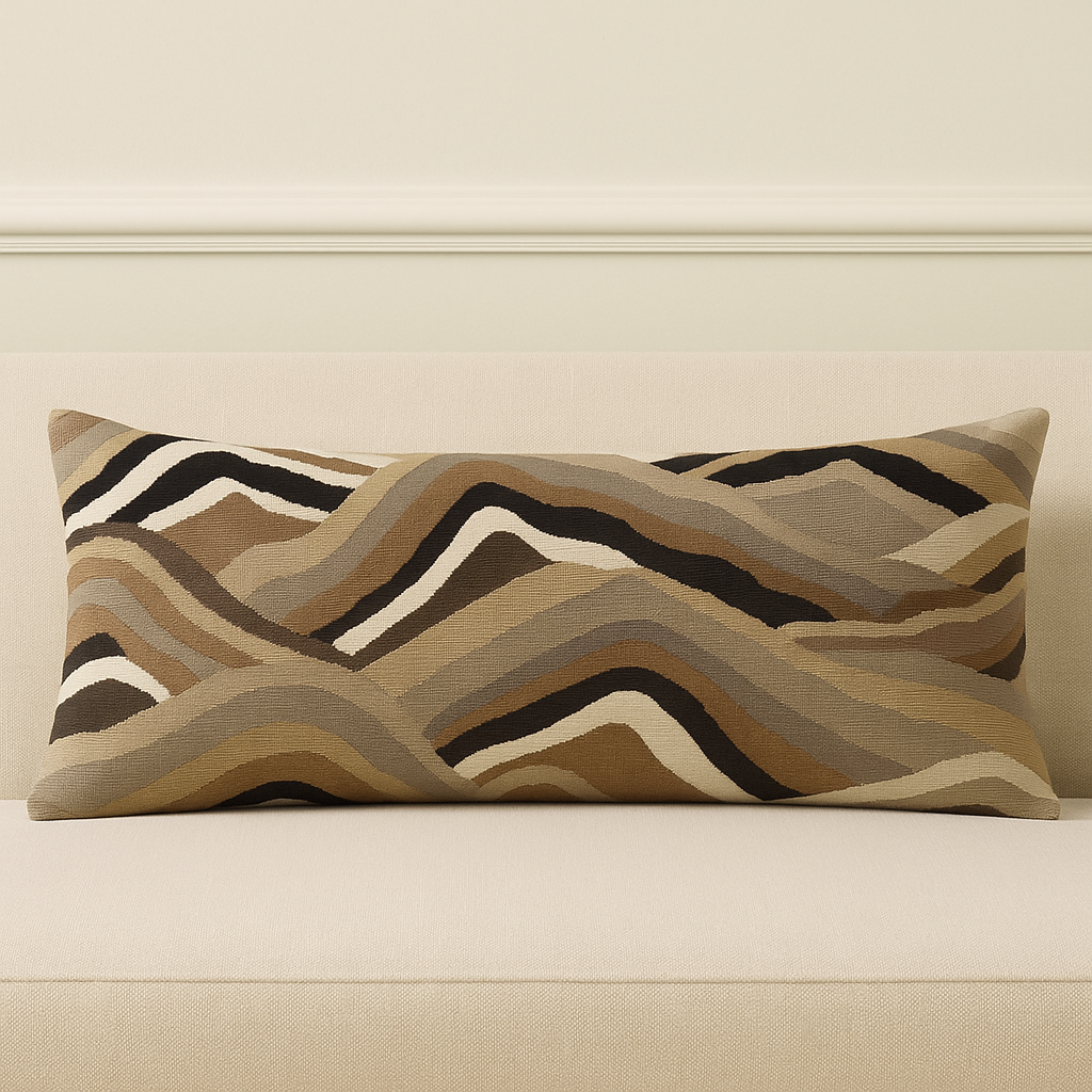 Sedona Wave Lumbar Pillow