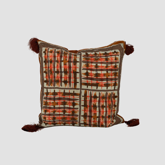 Harvest Grid Pillow