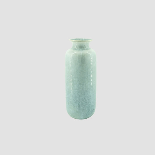 Celadon Glazed Tall Vase