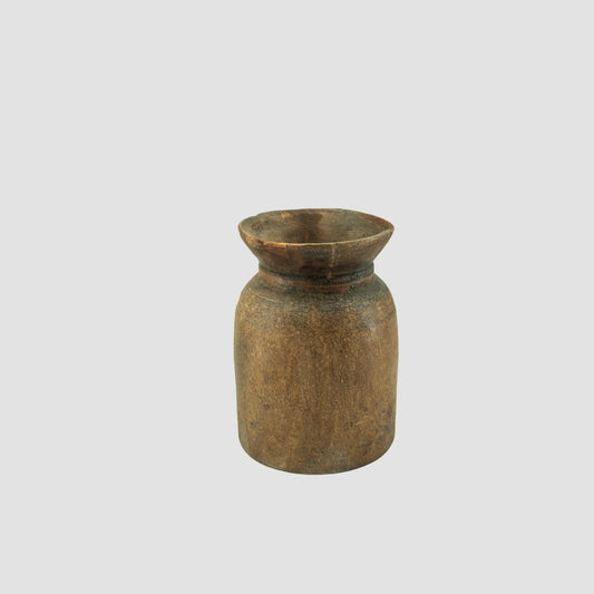 Primitive Wooden Vessel