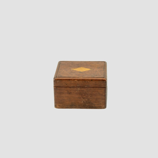 Inlaid Wooden Trinket Box