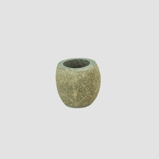 Hand-Carved Stone Vase