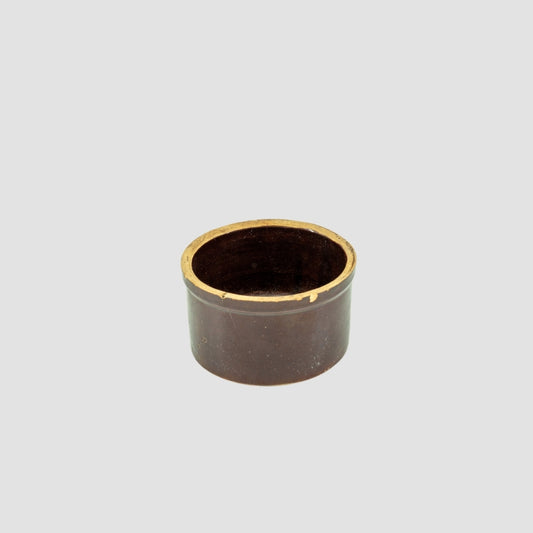 Brown Glazed Crock