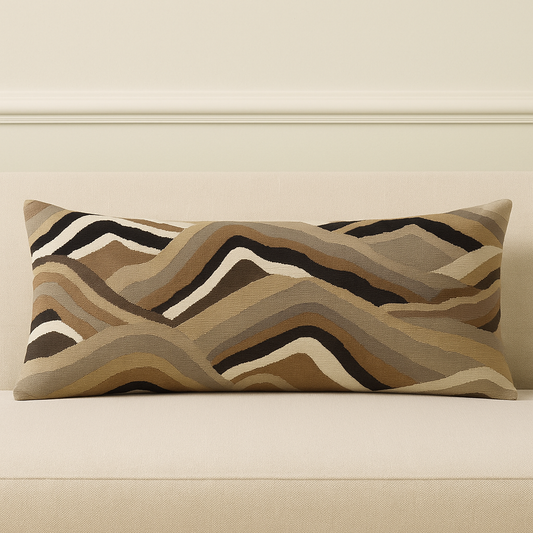 Sedona Wave Lumbar Pillow